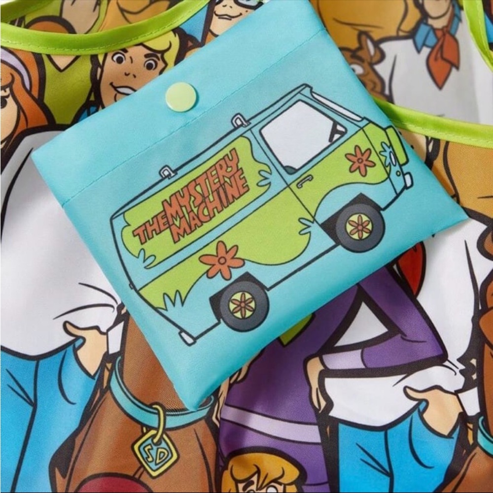 Scooby Doo Licensed Reusable, Foldable Tote / Shopping Bag, Mystery Machine, NEW - Picture 3 of 6